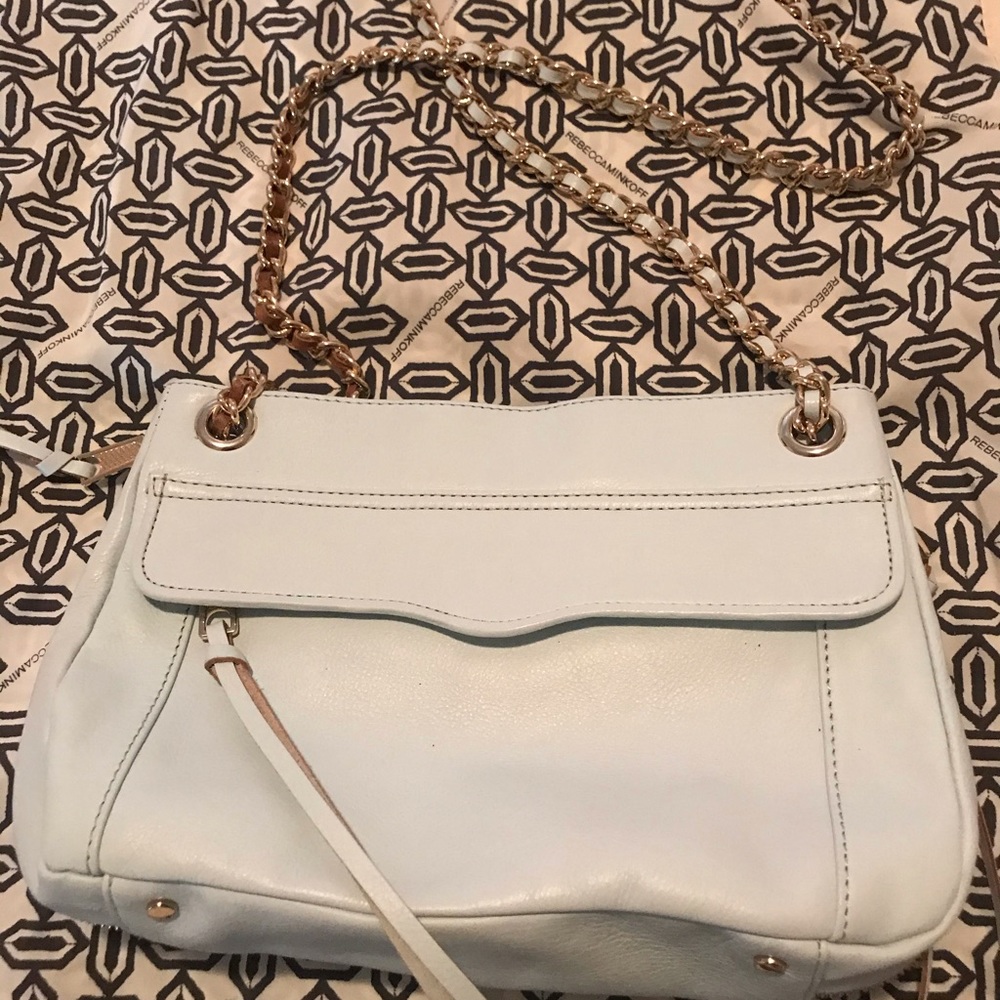NWT Rebecca Minkoff baby blue purse